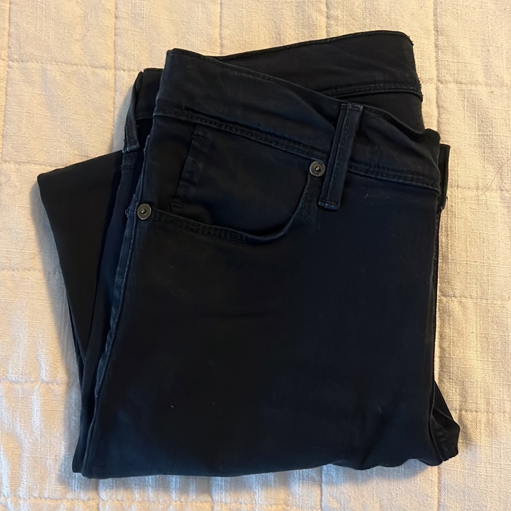 Free People Black Skinny Jean Size 27